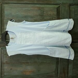 XCVI Linen/Cotton Sleeveless Mini Dress, Size S, NWOT